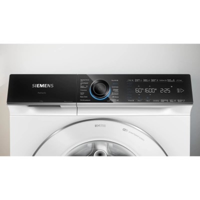 Пральна машина Siemens фронтальна, 10кг, 1600, A, 60см, дисплей, білий