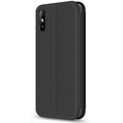 Чехол для моб. телефона MakeFuture Xiaomi Redmi 9A Flip (Soft-Touch PU) Black (MCP-XR9ABK)