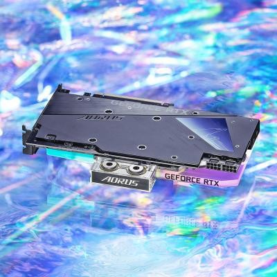 Видеокарта GIGABYTE GeForce RTX3080 10Gb AORUS XTREME WATERBLOCK (GV-N3080AORUSX WB-10GD)