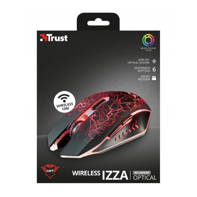 Trust GXT107 IZZA WIRELESS MOUSE BLACK