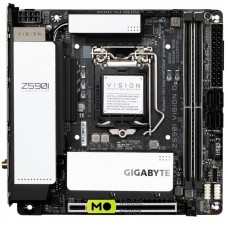 Материнська плата GIGABYTE Z590I VISION D s1200 Z590 2xDDR4 M.2 802.11ax+BT5.1 DP 2xThunderbolt 2.5GbE LAN mITX