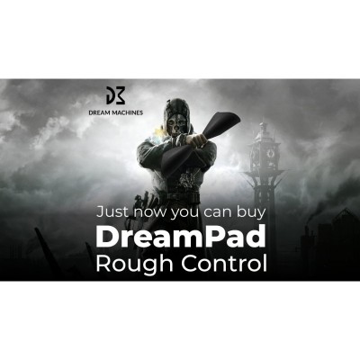 Ігрова поверхня Dream Machines DM Pad Rough Control Black 400x450x4