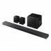 Саундбар Samsung HW-QS750F 465Вт, 5.1.2, BT, HDMI-eARC, Wi-Fi, саб, Dolby Atmos, чорний