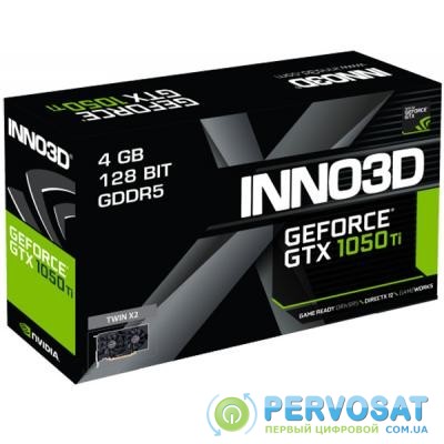 Видеокарта INNO3D GeForce GTX1050 Ti 4096Mb X2 (N105T-3DDV-M5CM)