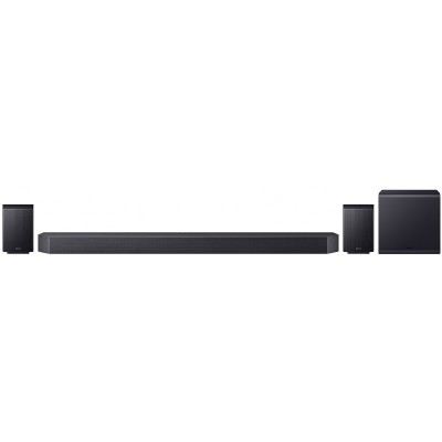 Саундбар Samsung HW-Q990F 756Вт, 11.1.4, BT, HDMI-ARC, Wi-Fi, саб, Dolby Atmos, чорний