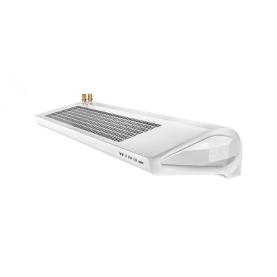 Повітряна теплова завіса Wing W200 двигун змінного струму AC 17-47 кВт з водяним теплообмінником біла Повітряна теплова завіса Wing W200 двигун змінного струму AC 17-47 кВт з водяним теплообмінником біла