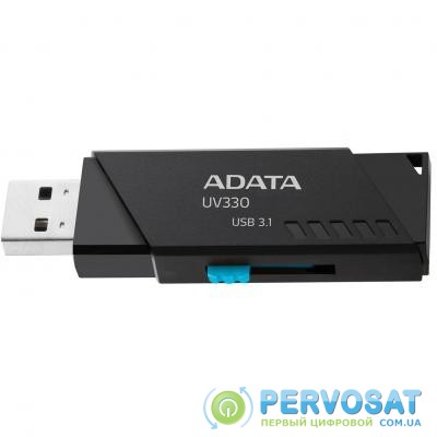 USB флеш накопитель ADATA 32GB UV330 Black USB 3.1 (AUV330-32G-RBK)
