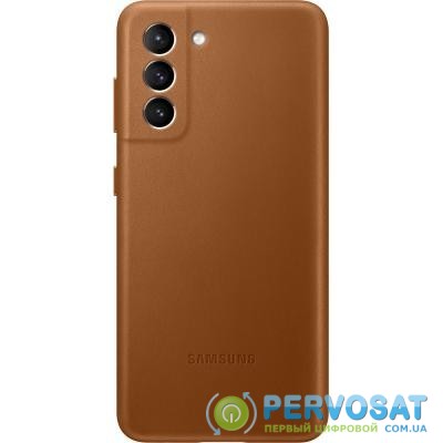 Чехол для моб. телефона Samsung Leather Cover Samsung Galaxy S21 Brown (EF-VG991LAEGRU)