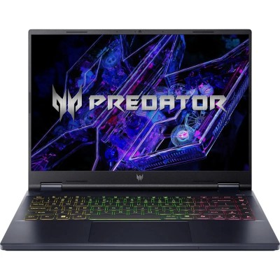 Ноутбук Acer Predator Helios Neo 14 PHN14-71 14.5" WQXGA IPS, Intel U7-255H, 32GB, F1TB, NVD5060-8, Lin, чорний