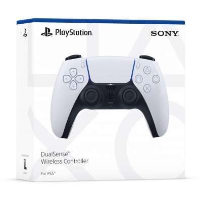 Геймпад PlayStation 5 Dualsense BT, White