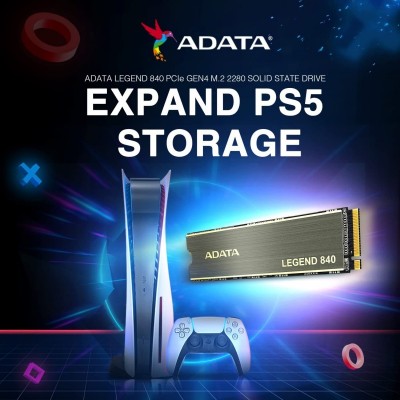 Твердотільний накопичувач SSD ADATA M.2 NVMe PCIe 4.0 x4 1TB 2280 3D TLC Legend 840