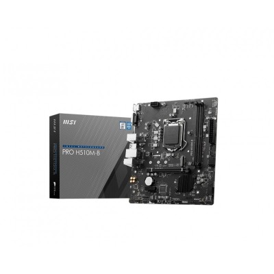 Материнcька плата MSI PRO H510M-B s1200 H470 2xDDR4 HDMI DSub M.2 mATX