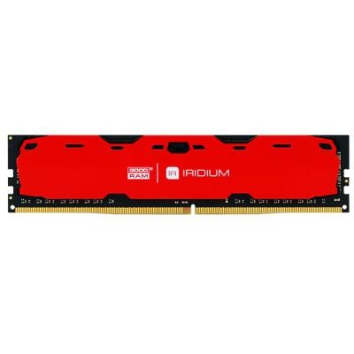 Модуль памяти для компьютера DDR4 8GB 2400 MHz Iridium Red GOODRAM (IR-R2400D464L15S/8G)