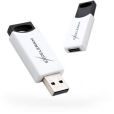 USB флеш накопичувач eXceleram 16GB H2 Series White/Black USB 2.0 (EXU2H2W16)