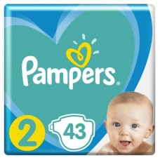 Підгузок Pampers New Baby Mini Розм 2 (4-8 кг), 43 шт. (8001090910127) Підгузок Pampers New Baby Mini Розм 2 (4-8 кг), 43 шт. (8001090910127)