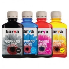 Чорнило BARVA EPSON Universal №1 B/C/M/Y 4х180г (EU1-180-MP) Чорнило BARVA EPSON Universal №1 B/C/M/Y 4х180г (EU1-180-MP)