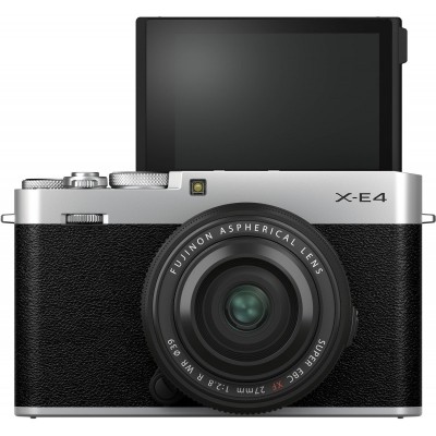 Цифр. фотокамера Fujifilm X-E4 Body Silver+XF 27 mm Kit