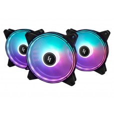Набір корпусних вентиляторів CHIEFTEC Chieftronic NOVA 3in1 ARGB, 3x120мм, 1600rpm, 4pin PWM+3pin ARGB, 24dBa+Fan HUB+Remote Control Набір корпусних вентиляторів CHIEFTEC Chieftronic NOVA 3in1 ARGB, 3x120мм, 1600rpm, 4pin PWM+3pin ARGB, 24dBa+Fan HUB+Remote Control