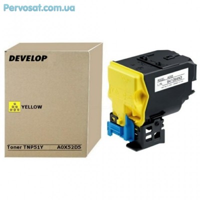 Тонер Develop TNP51Y yellow, для ineo+ 3110 (A0X52D5)