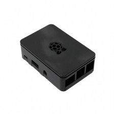 Корпус до промислового ПК Raspberry Pi 3 model B/B+, пластиковий, чорний, з лого (RA179) Корпус до промислового ПК Raspberry Pi 3 model B/B+, пластиковий, чорний, з лого (RA179)