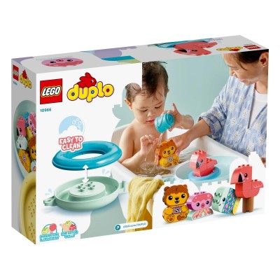 Конструктор LEGO DUPLO My First Веселе купання: Плаваючий острів із тваринами 10966