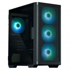 Корпус Zalman M4 без БЖ, 2xUSB3.0, 1xUSB2.0, 4x120мм ARGB, VGA 320мм, LCS ready, TG Side Window, mATX, чорний Корпус Zalman M4 без БЖ, 2xUSB3.0, 1xUSB2.0, 4x120мм ARGB, VGA 320мм, LCS ready, TG Side Window, mATX, чорний