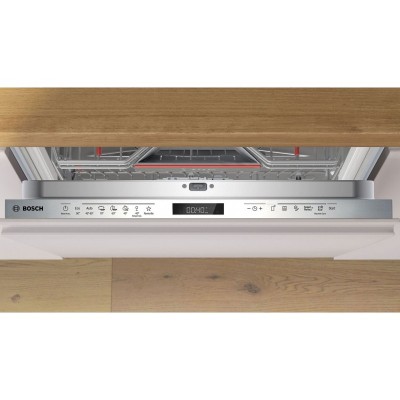 Посудомийна машина Bosch вбудована, 14компл., A, 60см, дисплей, 3й кошик, білий