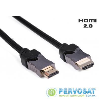 Кабель мультимедийный Vinga HDMI to HDMI 1.8m (HDMI03-1.8)