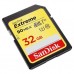 Карта памяти SANDISK 32GB SDHC class 10 UHS-I U3 4K Extreme (SDSDXVE-032G-GNCIN)