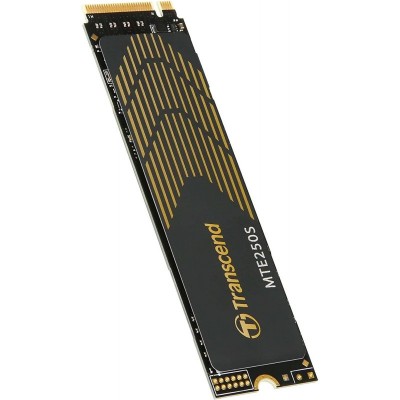 Накопичувач SSD Transcend M.2 2TB PCIe 4.0 MTE250S + розсіювач тепла
