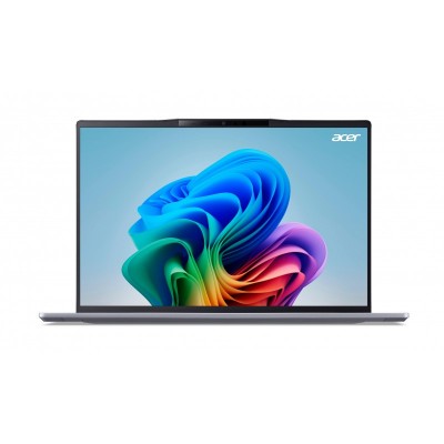 Ноутбук Acer Swift Go 14 AI SFG14-01 14.5&quot; WQXGA IPS, Quallcomm X1P-42100, 16GB, F1TB, UMA, Win11, сірий