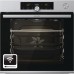 Духова шафа Gorenje електрична, 77л, A+, TouchFree, пара, дисплей, Wi-Fi керування, піроліз, готув. на різн рівнях, нерж