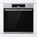 Духова шафа Gorenje електрична, 77л, A+, TouchFree, пара, дисплей, Wi-Fi керування, піроліз, готув. на різн рівнях, нерж
