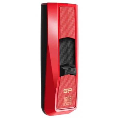USB флеш накопичувач Silicon Power 16Gb Blaze B50 Red USB 3.0 (SP016GBUF3B50V1R)