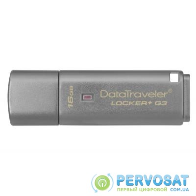 USB флеш накопитель Kingston 16GB DataTraveler Locker+ G3 USB 3.0 (DTLPG3/16GB)