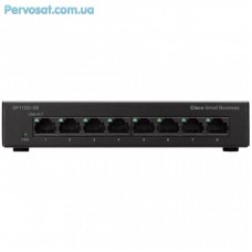 Комутатор мережевий Cisco SF110D-08 (SF110D-08-EU) Комутатор мережевий Cisco SF110D-08 (SF110D-08-EU)