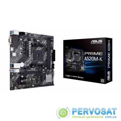 ASUS PRIME_A520M-K sAM4 A520 2xDDR4 HDMI-VGA mATX