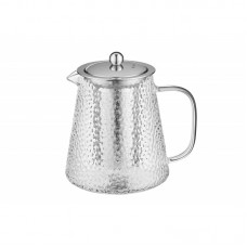 Заварник Ardesto Gemini, 950мл, боросилікатне скло, нержавіюча сталь, прозорий Заварник Ardesto Gemini, 950мл, боросилікатне скло, нержавіюча сталь, прозорий