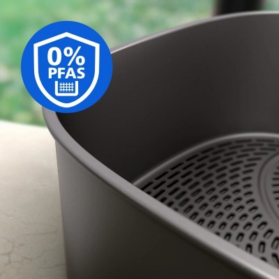 Мультипіч Philips Ovi Dual SteamFry 2750Вт, чаша-3+6л, сенсорне управл., 8 авто. програм,  пластик/метал, сірий