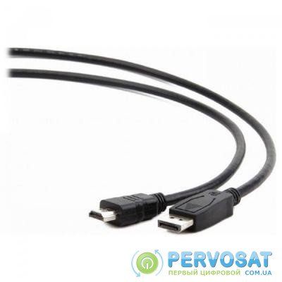 Кабель мультимедийный Display Port to HDMI 10.0m Cablexpert (CC-DP-HDMI-10M)
