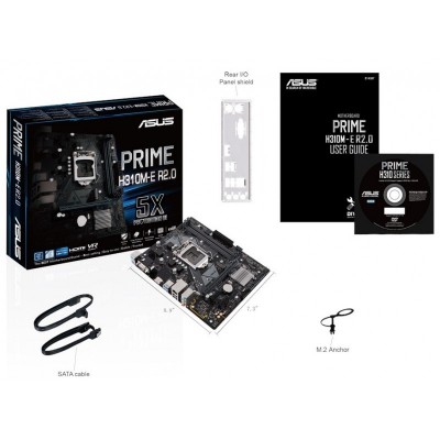 Материнcька плата ASUS PRIME_H310M-E_R2.0 s1151 H310 2xDDR4 HDMI-VGA mATX