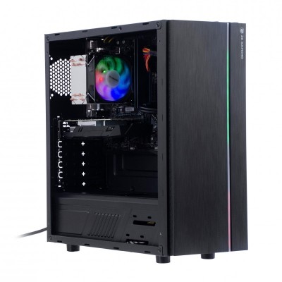 Комп’ютер персональний 2E Complex Gaming AMD Ryzen 5 1600/A320/8/480F+1000/NVD1660-6/FreeDos/GX910/500W
