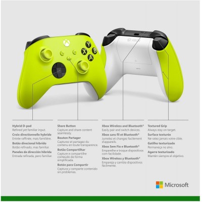 Геймпад Xbox BT, Electric Volt