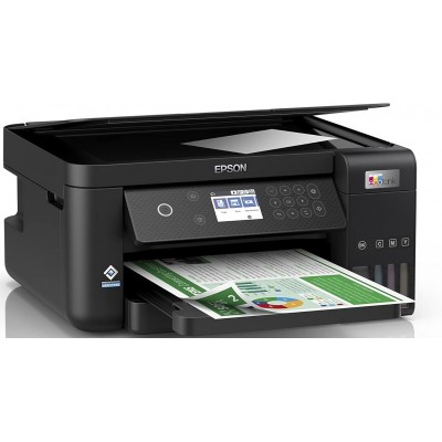 БФП ink color A4 Epson EcoTank L6260 33_20 ppm Duplex USB Ethernet Wi-Fi 4 inks Black Pigment