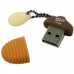 USB флеш накопитель Silicon Power 16GB Touch T30 Huzelnut USB 2.0 (SP016GBUF2T30V1E)