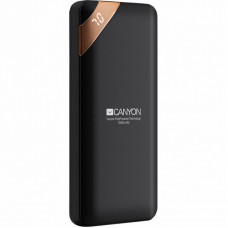 Батарея універсальна Canyon PB-102 10000mAh, Input 5V/2A, Output 5V/2.1A(Max), Black (CNE-CPBP10B) Батарея універсальна Canyon PB-102 10000mAh, Input 5V/2A, Output 5V/2.1A(Max), Black (CNE-CPBP10B)
