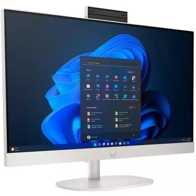 Комп'ютер персональний моноблок HP 245-G10 23.8&quot; FHD IPS AG, AMD R5-7520U, 16GB, F512GB, UMA, WiFi, кл+м, 3р, Win11P, білий