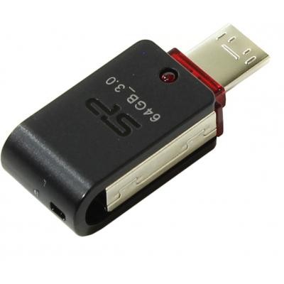 USB флеш накопитель Silicon Power 64GB Mobile X31 USB 3.0 OTG (SP064GBUF3X31V1K)