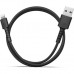 Дата кабель USB 2.0 AM to Lightning 1.0m Soft black Pixus (4897058530933)