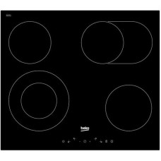 Вбудовувана електрична поверхня Beko HIC64403T - склокераміка/Ш- 60см./4 зони/сенсорное упр./чорний Вбудовувана електрична поверхня Beko HIC64403T - склокераміка/Ш- 60см./4 зони/сенсорное упр./чорний